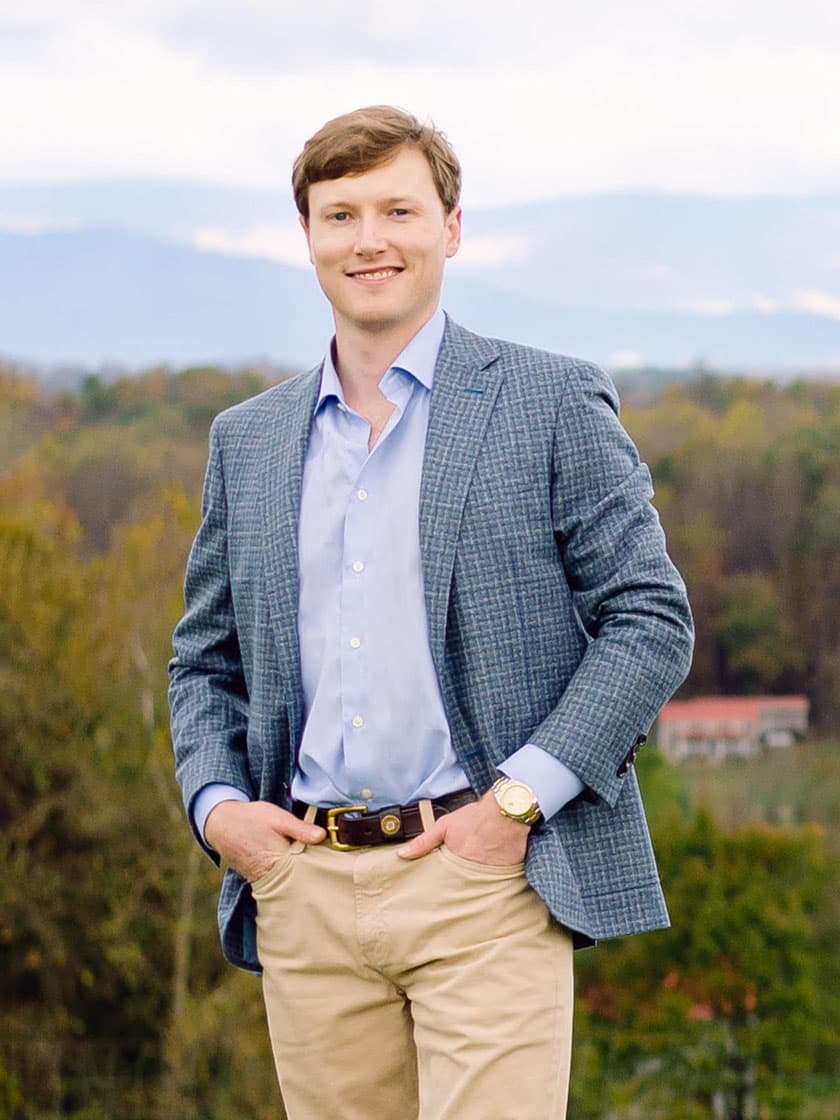 Conor Murray, Associate Broker at Frank Hardy Sotheby's International Realty in Charlottesville, Virginia